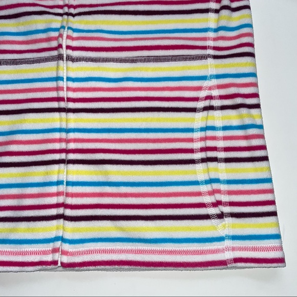 North Face Striped Fleece Hoodie - Picture 5 of 6